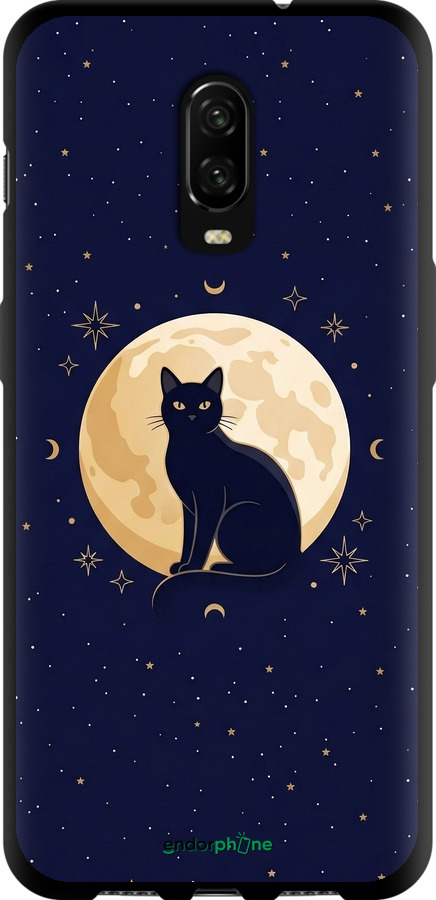 TPU чехол Cute Cat Celestial/Witchy для OnePlus 6T - 6787b-1587 изображение 