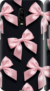 3D пластиковый матовый чехол 'Coquette Ribbons Dark Coquette' для OnePlus 6T изображение 1