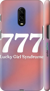 3D пластиковый матовый чехол 'Aesthetic Aura Gradient 777 Lucky Energy' для OnePlus 6T изображение 9