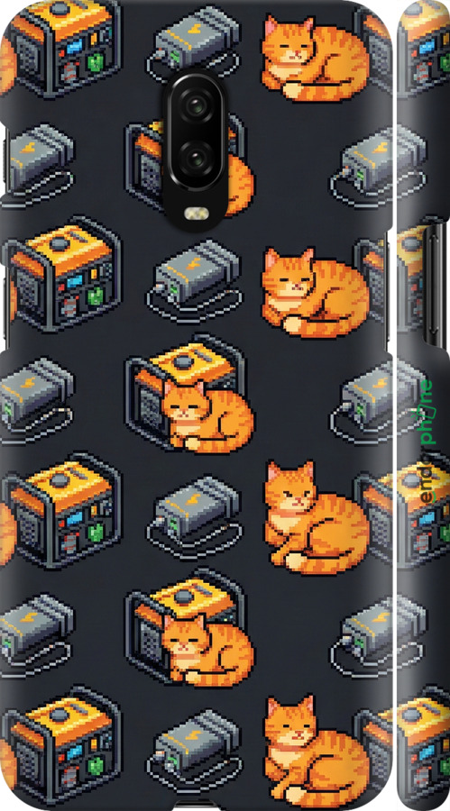 3D пластиковый матовый чехол Autonomous Zone для OnePlus 6T - 6771m-1587 изображение 