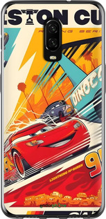 2D пластиковый чехол Тачки для OnePlus 6T - 6288t-1587 изображение 