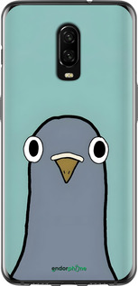 2D пластиковий чехол Голубь для OnePlus 6T - 6388t-1587 изображение 