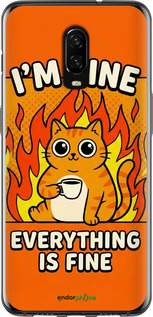 Силиконовый чехол 'Funny Cat' для OnePlus 6T изображение 5