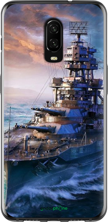 2D пластиковый чехол Военный корабль, world of tanks, wargaming для OnePlus 6T - 6461t-1587 изображение 