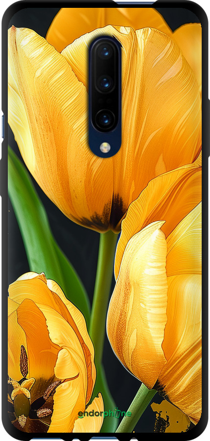 TPU чехол Жовті тюльпани для OnePlus 7 Pro - 5991b-1696 изображение 