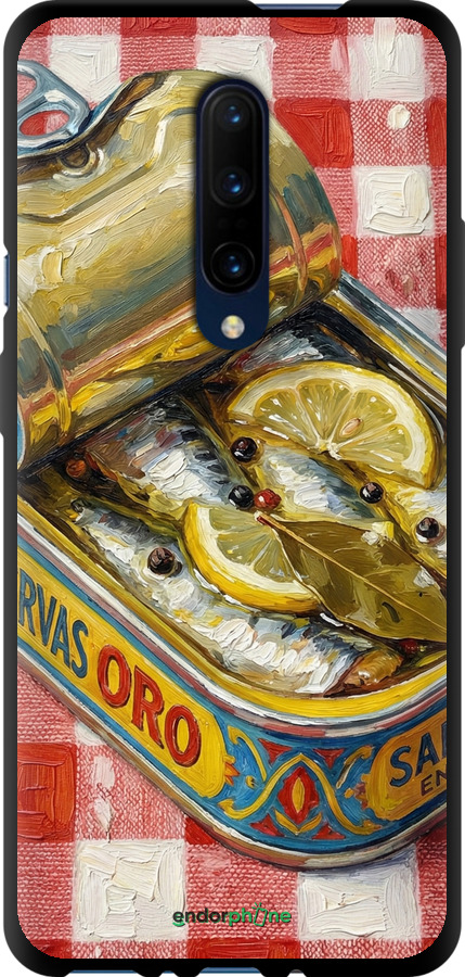 TPU чехол Vintage Sardine Tin Phone для OnePlus 7 Pro - 6772b-1696 изображение 