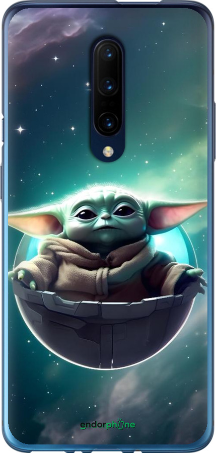 Силиконовый чехол Малышь йода для OnePlus 7 Pro - 6294u-1696 изображение 
