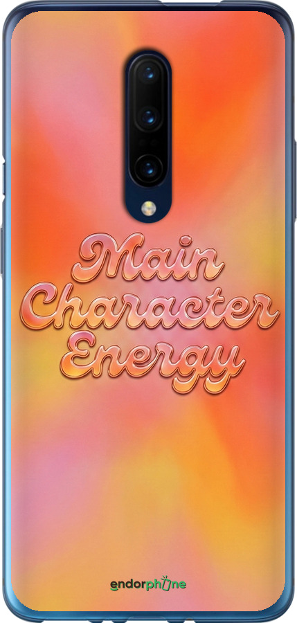 Силиконовый чехол Aura Gradient Main Character Energy Aesthetic Y2K для OnePlus 7 Pro - 6783u-1696 изображение 