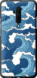 TPU чехол Абстрактный рисунок морских волн для OnePlus 7T Pro - 6538b-1810 изображение 