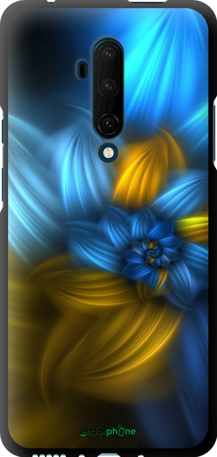 

TPU чорний чохол "Візерунок 46" для OnePlus 7T Pro, Синій