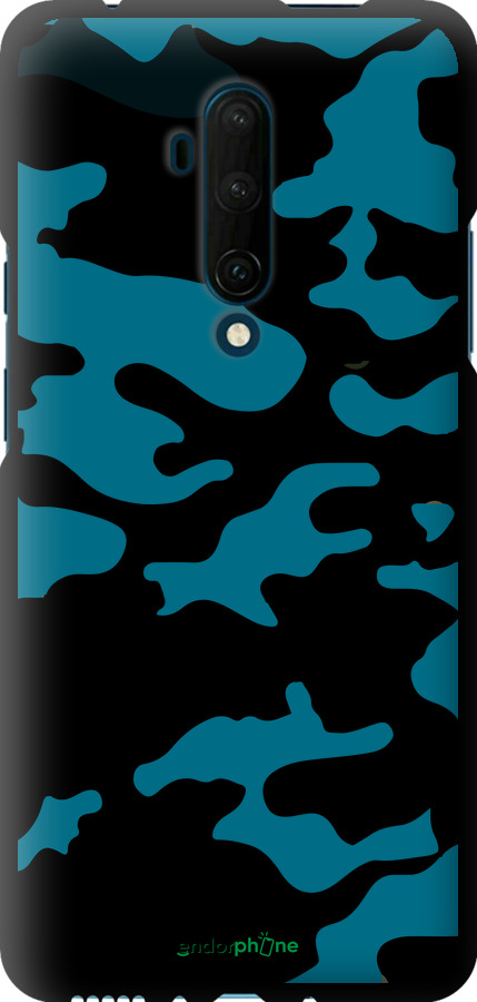 TPU чехол Камуфляж прозрачный фон для OnePlus 7T Pro - 4877b-1810 изображение 