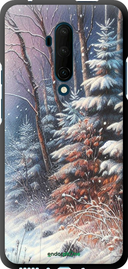 TPU чехол Зимовий пейзаж для OnePlus 7T Pro - 5814b-1810 изображение 