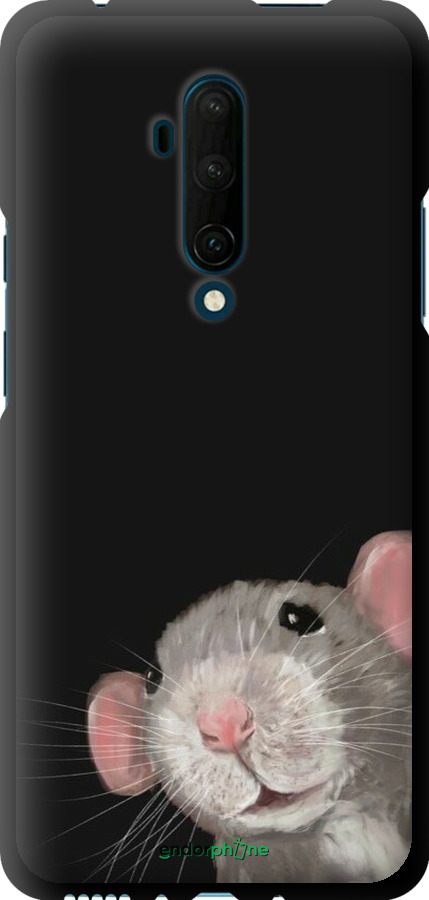 TPU чехол The Peeking Rat для OnePlus 7T Pro - 6442b-1810 изображение 