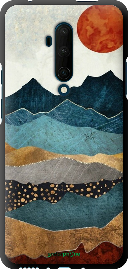 TPU чехол Янтарный закат для OnePlus 7T Pro - 6475b-1810 изображение 