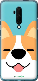 2D пластиковий чехол Корги для OnePlus 7T Pro - 6280t-1810 изображение 