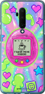 Силиконовый чехол Y2K Aesthetic Retro Pet: Годуй мене кавою для OnePlus 7T Pro - 6784u-1810 изображение 
