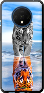 TPU чехол Тигр для OnePlus 7T - 6016b-1809 изображение 