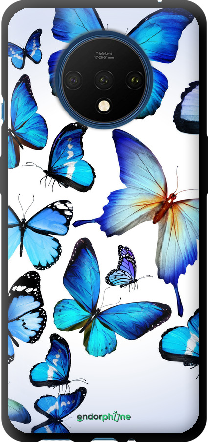 TPU чехол Метелики для OnePlus 7T - 6023b-1809 изображение 