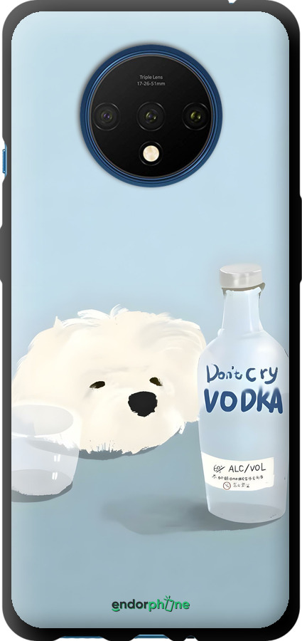 TPU чехол Пес водка для OnePlus 7T - 6368b-1809 изображение 
