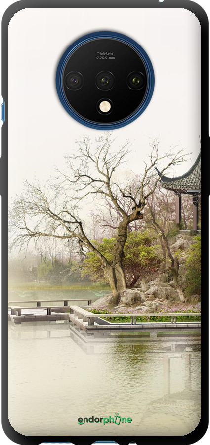 TPU чехол Японский пейзаж для OnePlus 7T - 776b-1809 изображение 