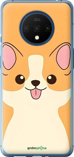 Силиконовый чехол Милый пес для OnePlus 7T - 6296u-1809 изображение 