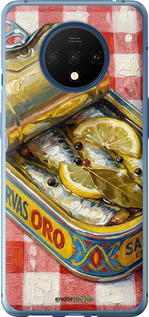 2D пластиковый чехол Vintage Sardine Tin Phone для OnePlus 7T - 6772t-1809 изображение 