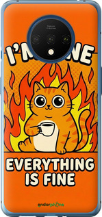 2D пластиковый чехол 'Funny Cat' для OnePlus 7T изображение 14