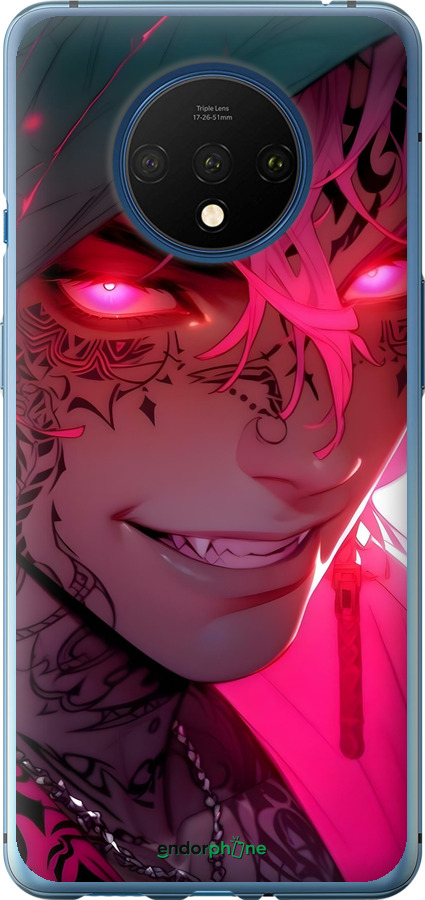 2D пластиковый чехол Аниме демон 3 для OnePlus 7T - 6313t-1809 изображение 