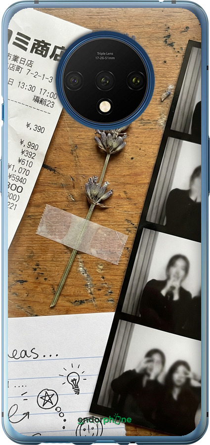 2D пластиковый чехол Aesthetic Scrapbook Collage для OnePlus 7T - 6773t-1809 изображение 