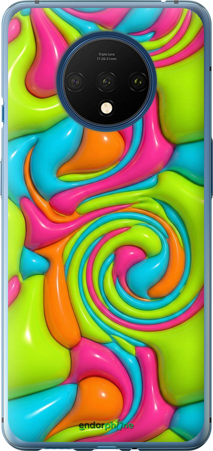 Силиконовый чехол Y2K Jelly Dream для OnePlus 7T - 6780u-1809 изображение 