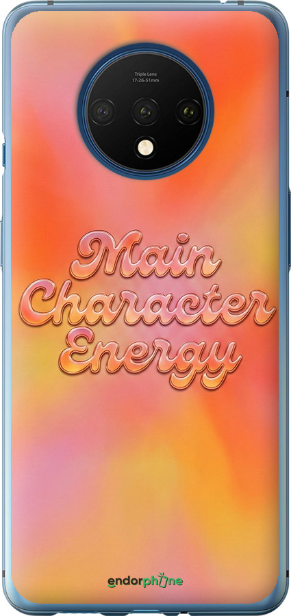 2D пластиковый чехол Aura Gradient Main Character Energy Aesthetic Y2K для OnePlus 7T - 6783t-1809 изображение 
