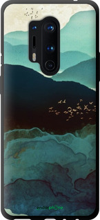 TPU чехол Із зображенням гір Індіго для OnePlus 8 Pro - 6484b-1896 изображение 