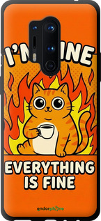 TPU чехол Funny Cat для OnePlus 8 Pro - 6786b-1896 изображение 