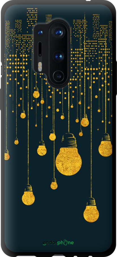 TPU чехол Иллюстрация ночного города для OnePlus 8 Pro - 4162b-1896 изображение 