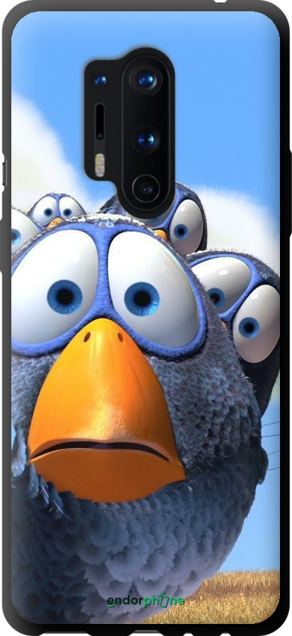 TPU чехол Angry Birds для OnePlus 8 Pro - 6008b-1896 изображение 