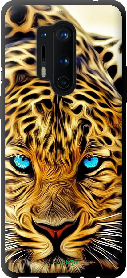 TPU чехол Леопард для OnePlus 8 Pro - 6611b-1896 изображение 