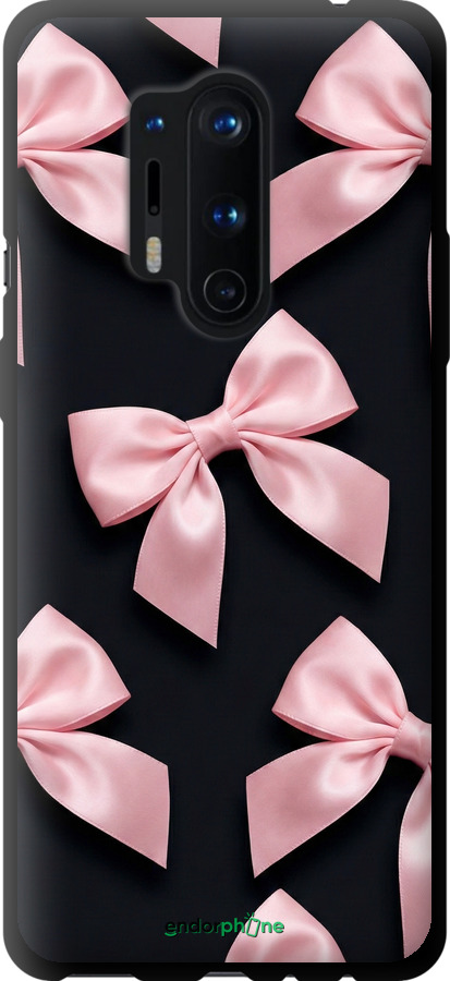 TPU чехол Coquette Ribbons Dark Coquette для OnePlus 8 Pro - 6767b-1896 изображение 