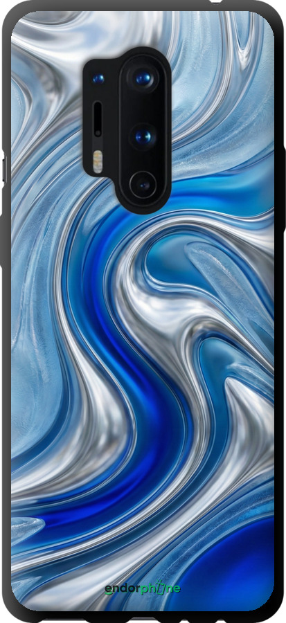 TPU чехол Liquid Chrome для OnePlus 8 Pro - 6781b-1896 изображение 