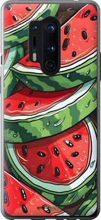 2D пластиковый чехол Арбуз для OnePlus 8 Pro - 6315t-1896 изображение 