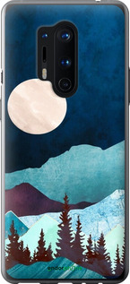2D пластиковый чехол Горная идиллия ночной пейзаж для OnePlus 8 Pro - 6488t-1896 изображение 