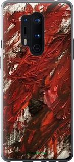 2D пластиковый чехол Абстрактная композиция в красных тонах для OnePlus 8 Pro - 6541t-1896 изображение 