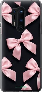 Силіконовий чехол Coquette Ribbons Dark Coquette для OnePlus 8 Pro - 6767u-1896 изображение 