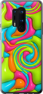 Силиконовый чехол Y2K Jelly Dream для OnePlus 8 Pro - 6780u-1896 изображение 