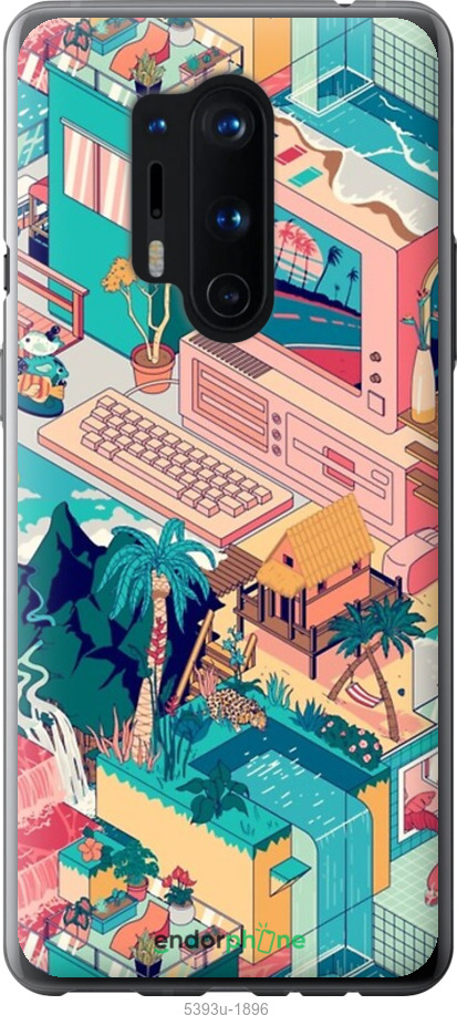 2D пластиковый чехол № 5393 для OnePlus 8 Pro - 5393t-1896 изображение 