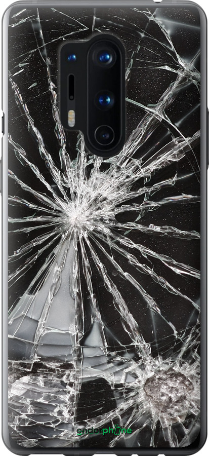 2D пластиковый чехол Glass для OnePlus 8 Pro - 6608t-1896 изображение 