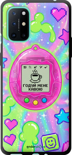 TPU чехол Y2K Aesthetic Retro Pet: Годуй мене кавою для OnePlus 8T - 6784b-2113 изображение 