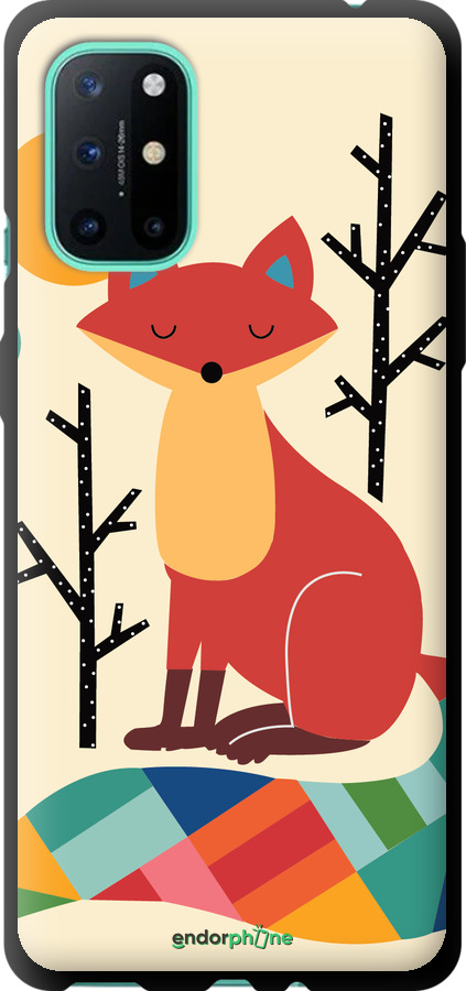 TPU чехол Rainbow fox для OnePlus 8T - 4010b-2113 изображение 