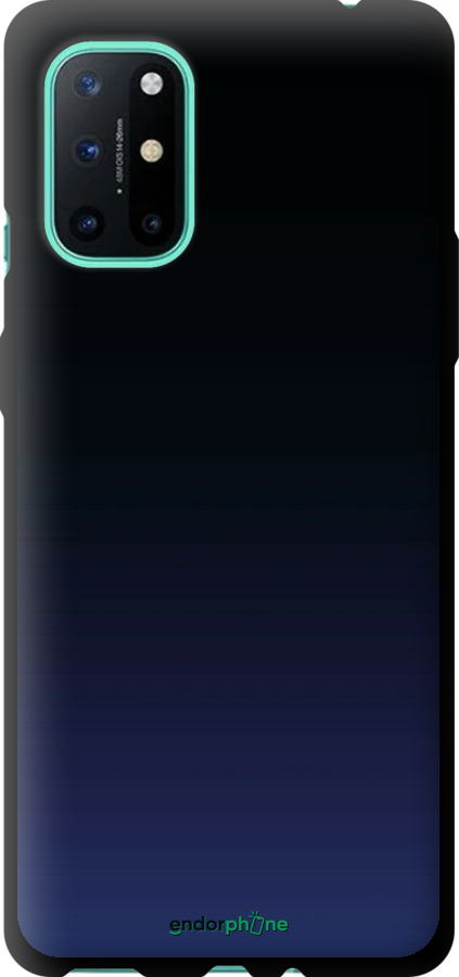 TPU чехол Градиент в тёмно - синем стиле для OnePlus 8T - 6542b-2113 изображение 