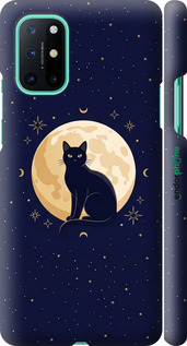 3D пластиковий матовий чехол Cute Cat Celestial/Witchy для OnePlus 8T - 6787m-2113 изображение 