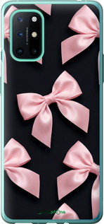 Силиконовый чехол Coquette Ribbons Dark Coquette для OnePlus 8T - 6767u-2113 изображение 